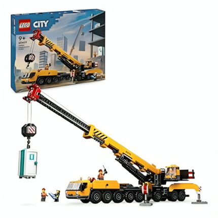 LEGO City Yellow Mobile Construction Crane Toy